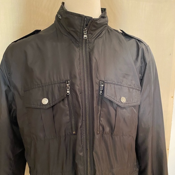 MICHAEL KORS Men’s Black Lightweight Jacket Sz XL - Picture 2 of 14